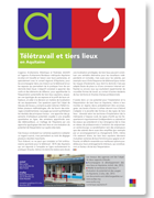 Télétravail et tiers-lieux en Aquitaine
