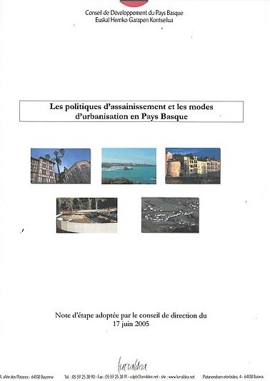 Les politiques d'assainissement et les modes d'urbanisation en Pays Basque