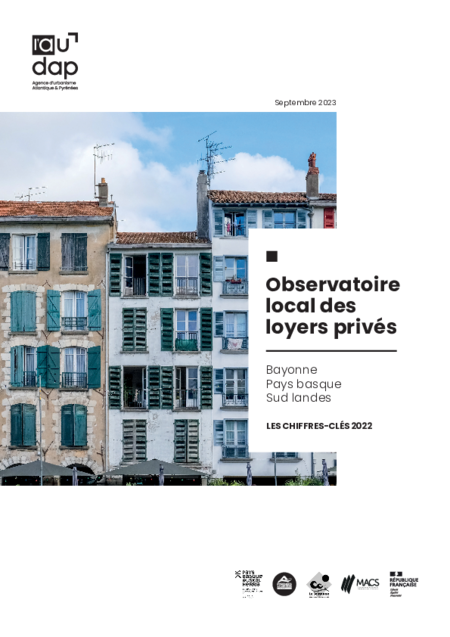 Observatoire local des loyers privés de Bayonne - Pays basque - Sud landes : les chiffres clés 2022 