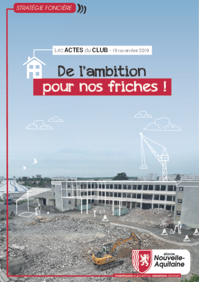 Club observation & stratégie foncière | De l'ambition pour nos friches 