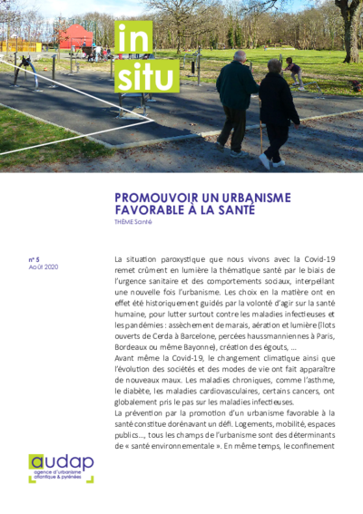 In situ # 5 | Promouvoir un urbanisme favorable à la santé 