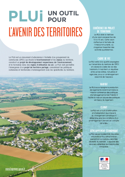 PLUi : un outil pour l'avenir des territoires 