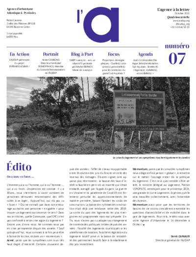 L'a - L'agence à la lettre - numéro 7 
