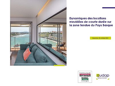 Dynamiques des locations meublées de courte durée sur la zone tendue du Pays Basque