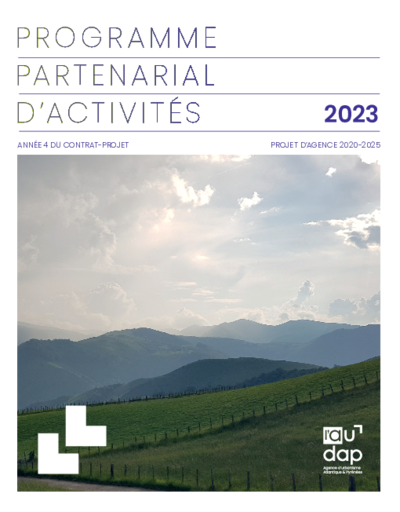 Programme partenarial d'activités 2023 