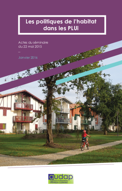 Les politiques de l'habitat dans les PLUi : les actes 