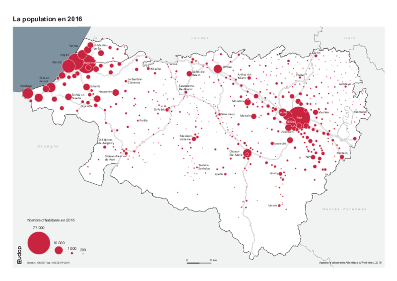 La population en 2016 