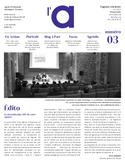 L'a - L'agence à la lettre - numéro 3 