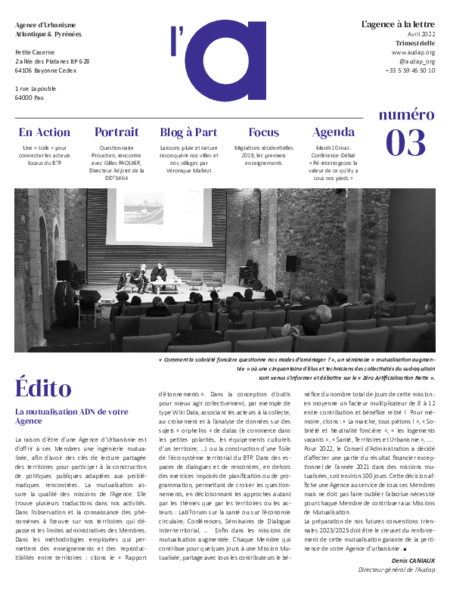 L'a - L'agence à la lettre - numéro 3