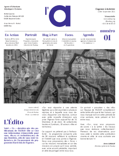 L'a - L’agence à la lettre - numéro 1 