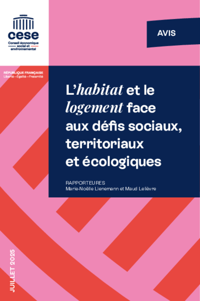 L’habitat et le logement face aux défis sociaux, territoriaux et écologiques 