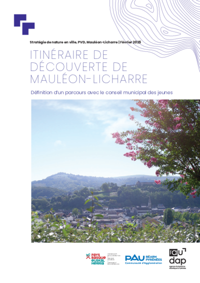 Itinéraire de découverte de Mauléon-Licharre - Définition d’un parcours avec le conseil municipal des jeunes 
