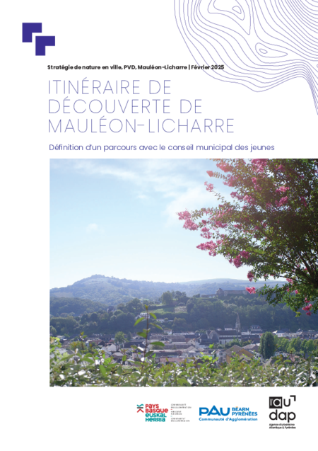 Itinéraire de découverte de Mauléon-Licharre - Définition d’un parcours avec le conseil municipal des jeunes