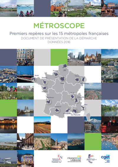 Métroscope : premiers repères sur les 15 métropoles français 
