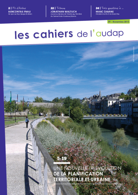 Les cahiers de l'audap #9 - Une nouvelle (r)évolution de la planification territoriale et urbaine