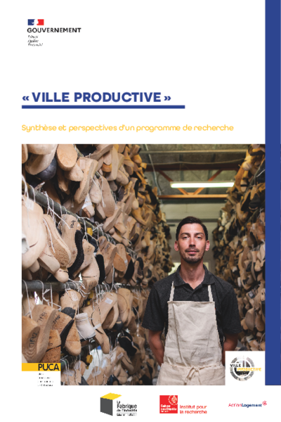 Ville productive - Synthèse et perspectives d’un programme de recherche 