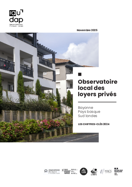 Observatoire local des loyers privés Bayonne - Pays basque - Sud landes : Les chiffres clés 2024 